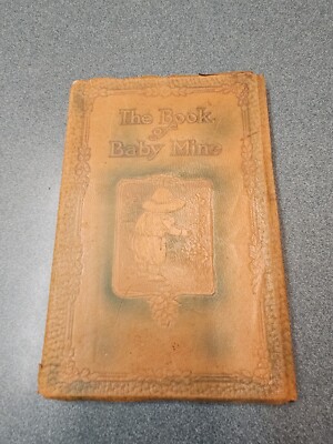 The Book of Baby Mine 1915 Leather Bound -image