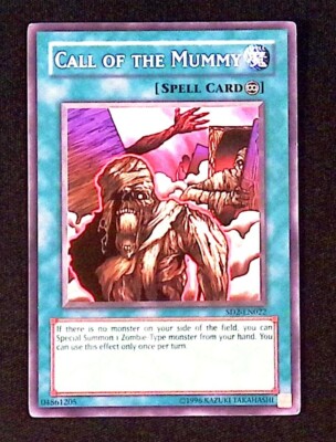 Call of the Mummy YuGiOh Structure Deck: Zombie Madness Spell Common-image