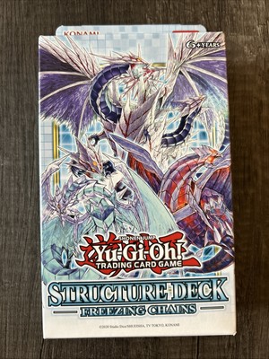 Q-12 2020 Konami Yu-Gi-Oh structure deck Freezing Chains factory sealed box-image