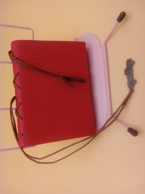 WALTON'S 5-10 RETRO..Leather Bound..Journal, Diary, Sketch, Blank........BS-4...-image