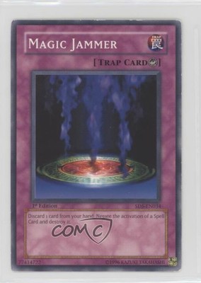 2005 Yu-Gi-Oh! Warrior's Triumph Structure Deck 1st Edition Magic Jammer 0rq9-image