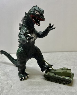Vintage 1985 Godzilla Toho Co. LTD Imperial 6” Action Figure China Kaiju-image