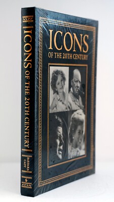 Icons of the 20th Century SEALED Leather Album Photographs Essays RARE-image