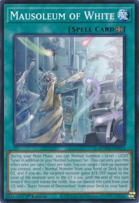 Yugioh! Mausoleum of White  x3  SDWD-EN023 Structure Deck-image