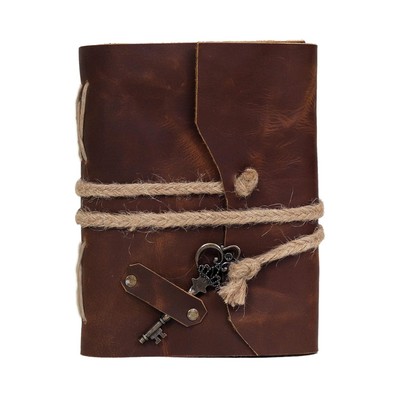 Handmade Leather Travel Journal - 7