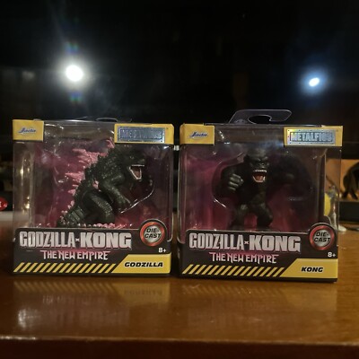 Godzilla X Kong 2.5 Inch Godzilla & King Kong Metal Figs By Jada Toys-image