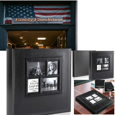 Dustproof 600-Photo Leather Album - Elegant Storage for Your Wedding Memories-image