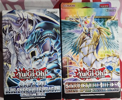 Yu-Gi-Oh! Saga of Blue-Eyes White Dragon +Legend of Crystal Beast Structure Deck-image