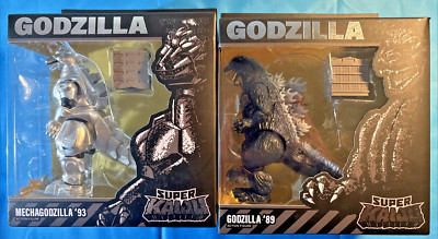 SUPER 7 Super Kaiju Godzilla '89 & Mechagodzilla '93 5