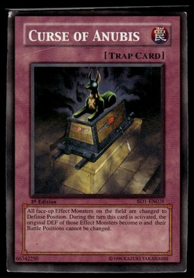 Structure Deck: Dragon's Roar #SD1-EN028 Curse of Anubis-image