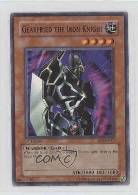 Gearfried the Iron Knight 1st Ed. YuGiOh Warrior's Triumph Structure Deck 0ie5-image