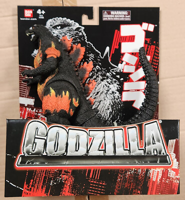 BANDAI TOYS CLASSIC BURNING GODZILLA 6 INCH VINYL ACTION FIGURE NEW-image