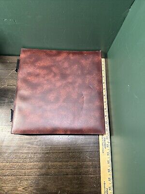 Vintage Retro Brown Photo Album Bifold 200-3.5