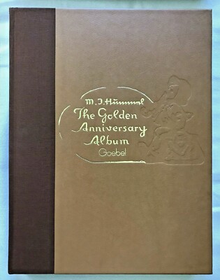 Hummel THE GOLDEN ANNIVERSARY ALBUM-Limited Edition-Leather Bound-1st Ed.1984-image