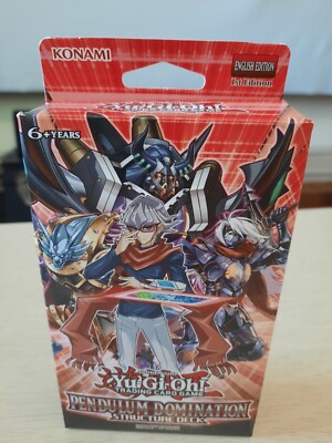 Structure Deck: Pendulum Domination - 1st Edition Yugioh Sealed-image