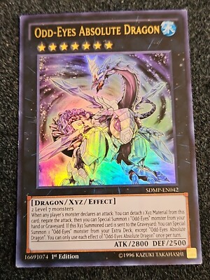 Odd-Eyes Absolute Dragon SDMP-EN042 Structure Deck: Master of Pendulum 1st LP-image