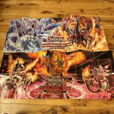 YuGiOh Albaz Strike Structure Deck Playmat & Soul Burner-image