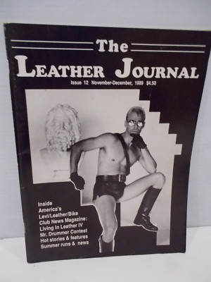 Vintage The Leather Journal Issue #12 Nov-Dec 1989 Pre-owned-image