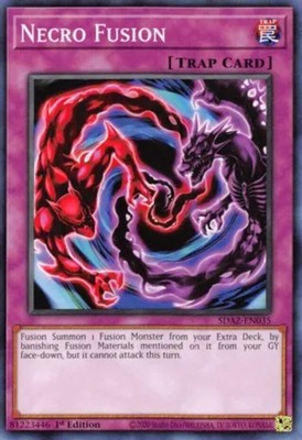 Necro Fusion - SDAZ-EN035 - Common - 1st Edition - Near Mint-image