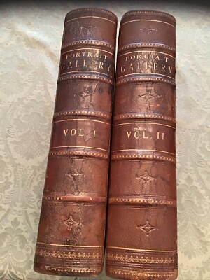 1873 Antique Portrait Gallery of Eminent Men & Women of Europe & America/Etching-image