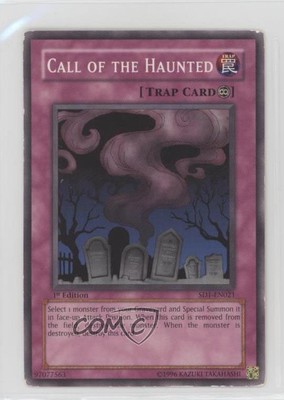 2005 Yu-Gi-Oh! Dragon's Roar Structure Deck 1st Edition Call of the Haunted 0kb5-image