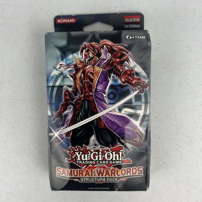 Yugioh Samurai Warlords Structure Deck 1st Edition FACTORY SEALED-image