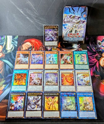 Yugioh Blue Eyes Structure Deck Core + 15 Bonus Cards  (55 Cards) (No Box) NM-image