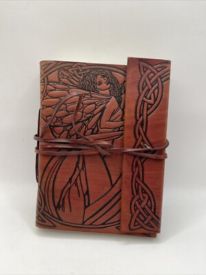 Handmade Leather  Bound Fairy Journal-image
