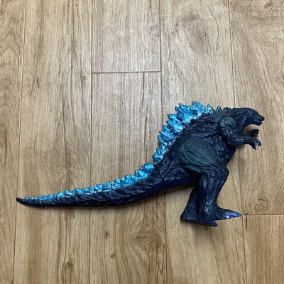 godzilla Action Figure 6.5” Tall Black Blue Light Weight Plastic-image