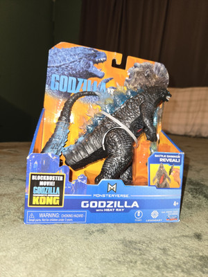 GODZILLA VS KONG MONSTERVERSE GODZILLA WITH HEAT RAY 6” ACTION FIGURE 2020 NIB-image