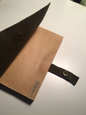 Brand New Handmade Leather Bound Notebook Diary Journal-image