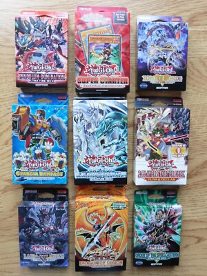Yu-gi-oh Starter/Structure Decks New Sealed - No Box - Decks Sealed - English-image