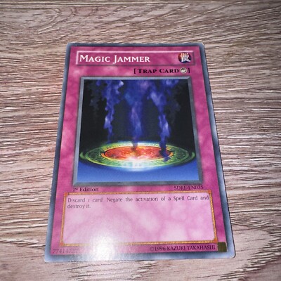 Magic Jammer SDRL-EN035 Structure Deck: Rise of the Dragon Lords 1st Edition-image