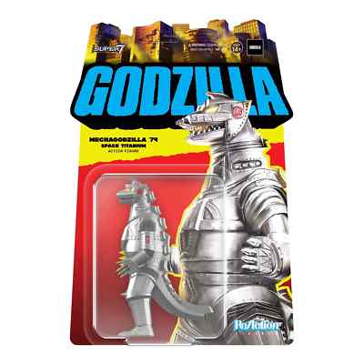 Toho ReAction Godzilla Wave 03 Mechagodzilla 74 Space Titanium by Super 7-image