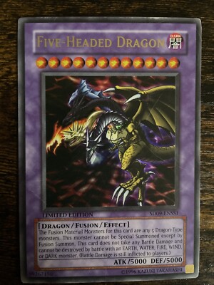 Five-Headed Dragon SD09-ENSS1 Structure Deck: Dinosaur's Rage Limited Edition-image