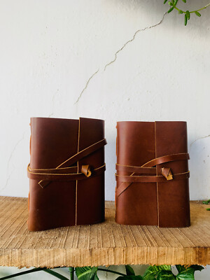 Goat Handmade Leather Journal beautiful Journal 2025 Deal-image