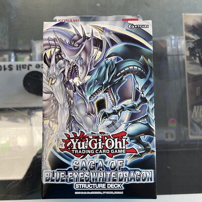 Yu-Gi-Oh! TCG Saga Of Blue Eyes White Dragon Structure Deck 2022 Sealed Box-image