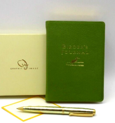 Birder's Journal Leather Softcover 6