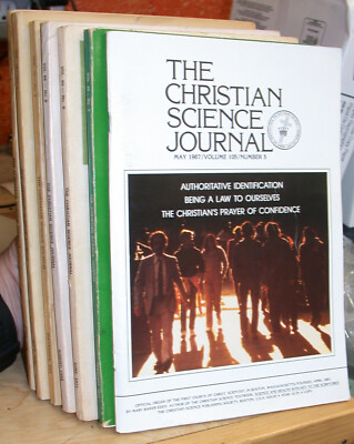 Christian Science Journal 7 issues June 1958 - May 1987-image