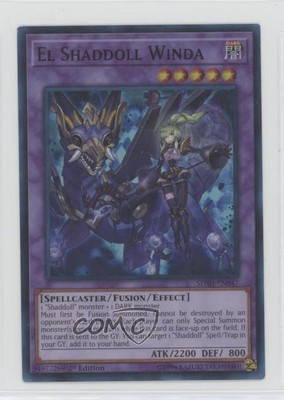 2020 Yu-Gi-Oh! - Structure Deck: Showdown 1st Edition El Shaddoll Winda 0ed-image