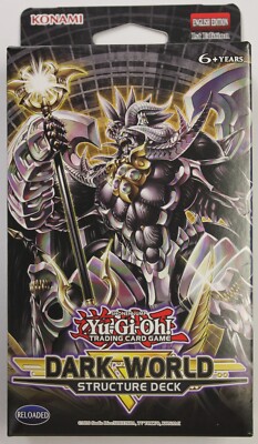 Yu-Gi-Oh! Dark World Structure Deck 1st Edition - New Sealed - Yugioh TCG-image