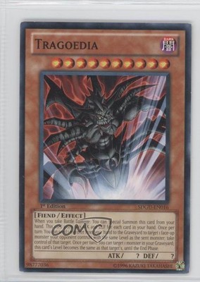 2011 Yu-Gi-Oh! Gates of the Underworld Structure Deck 1st Edition Tragoedia 0y59-image