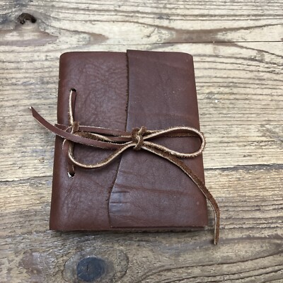 Hand Crafted Books of D'Vyne Wrytes leather journal-image