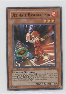Ultimate Baseball Kid 1st Ed. YuGiOh Blaze of Destruction Structure Deck 0ms5-image