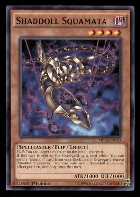Yugioh Shaddoll Squamata #SDSH-EN006 Structure Deck: Shaddoll Showdown LP-image