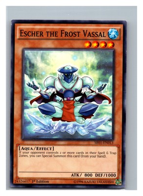 Structure Deck: Emperor of Darkness #SR01-EN013 Escher the Frost Vassal-image