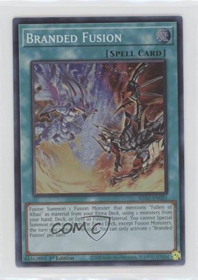 2022 Yu-Gi-Oh! Structure Deck: Albaz Strike 1st Edition SR Branded Fusion 02l5-image