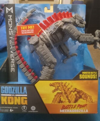 Monsterverse Godzilla vs Kong Battle Roar MECHAGODZILLA 6” Monster Battle Sounds-image