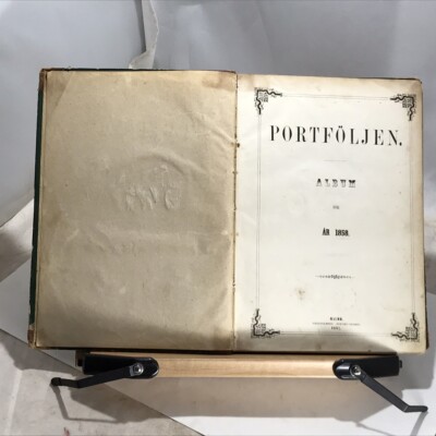 1857 Portfoljen: Album for AR 1858 - Illustrated -image