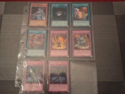 2012 YU-GI-OH! SDWA SAMURAI WARLORDS STRUCTURE DECK LOT OF 8 CARDS-image
